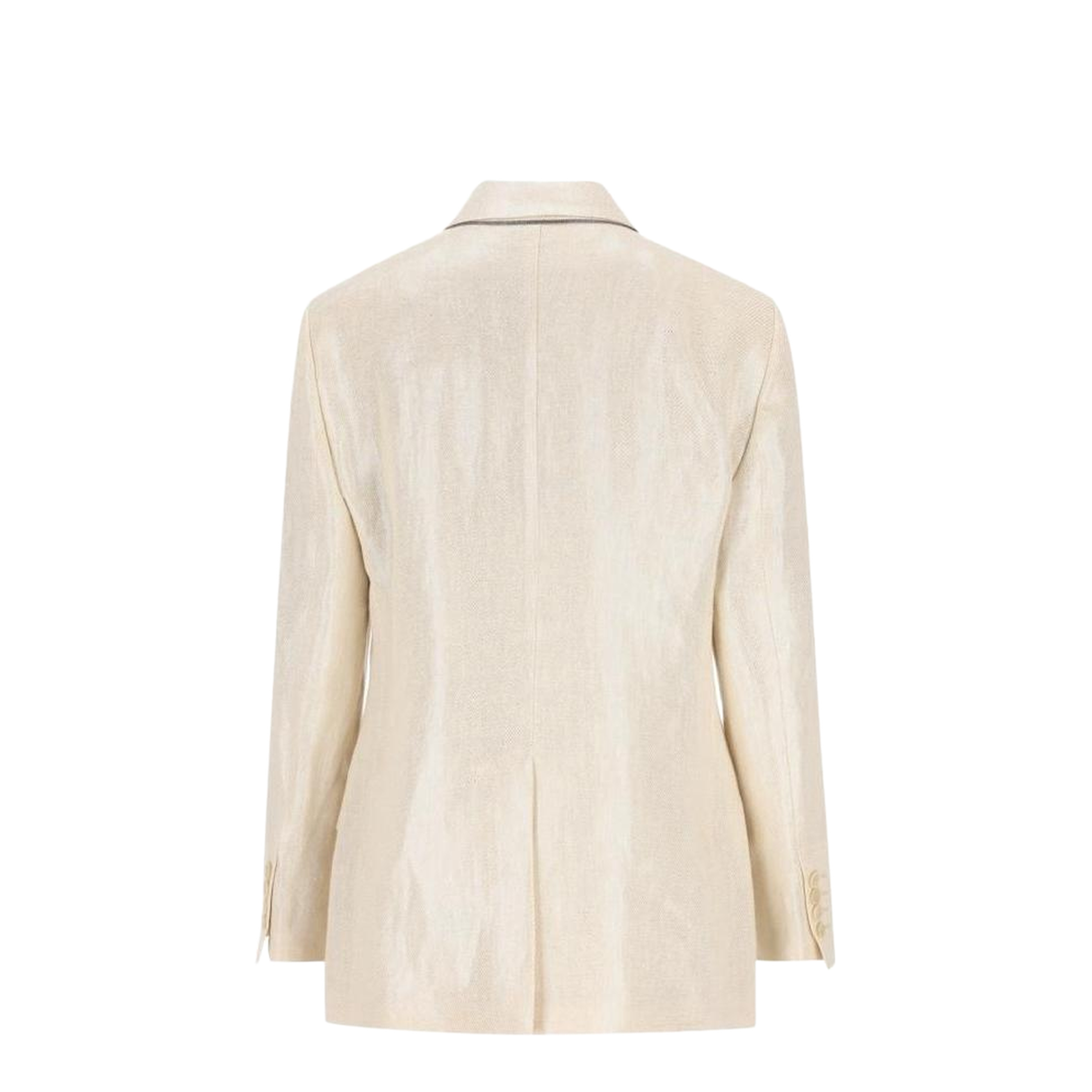 Women's Double-Breasted Blazer - Natural