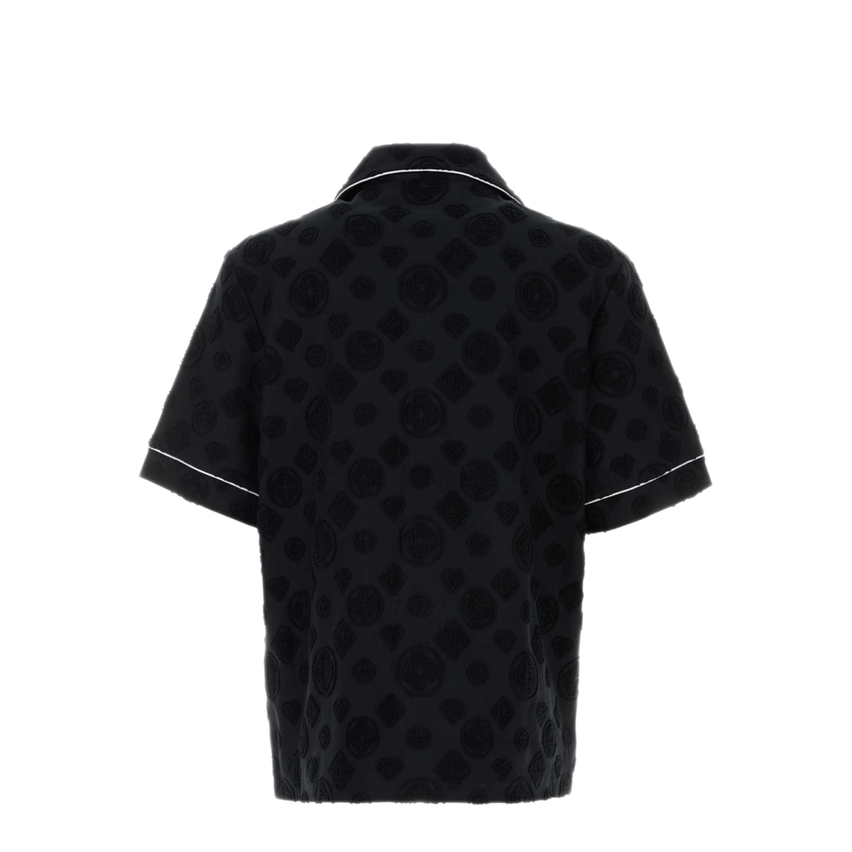 MAYFEYR - Casablanca - Towelling Monogram Shirt - MSP26SH08502BLACK