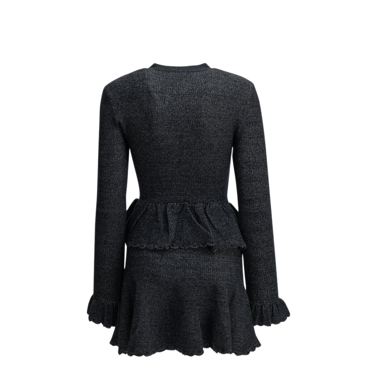 MAYFEYR - Self Portrait - Short Knit Dress - AW26085SCNNAVY