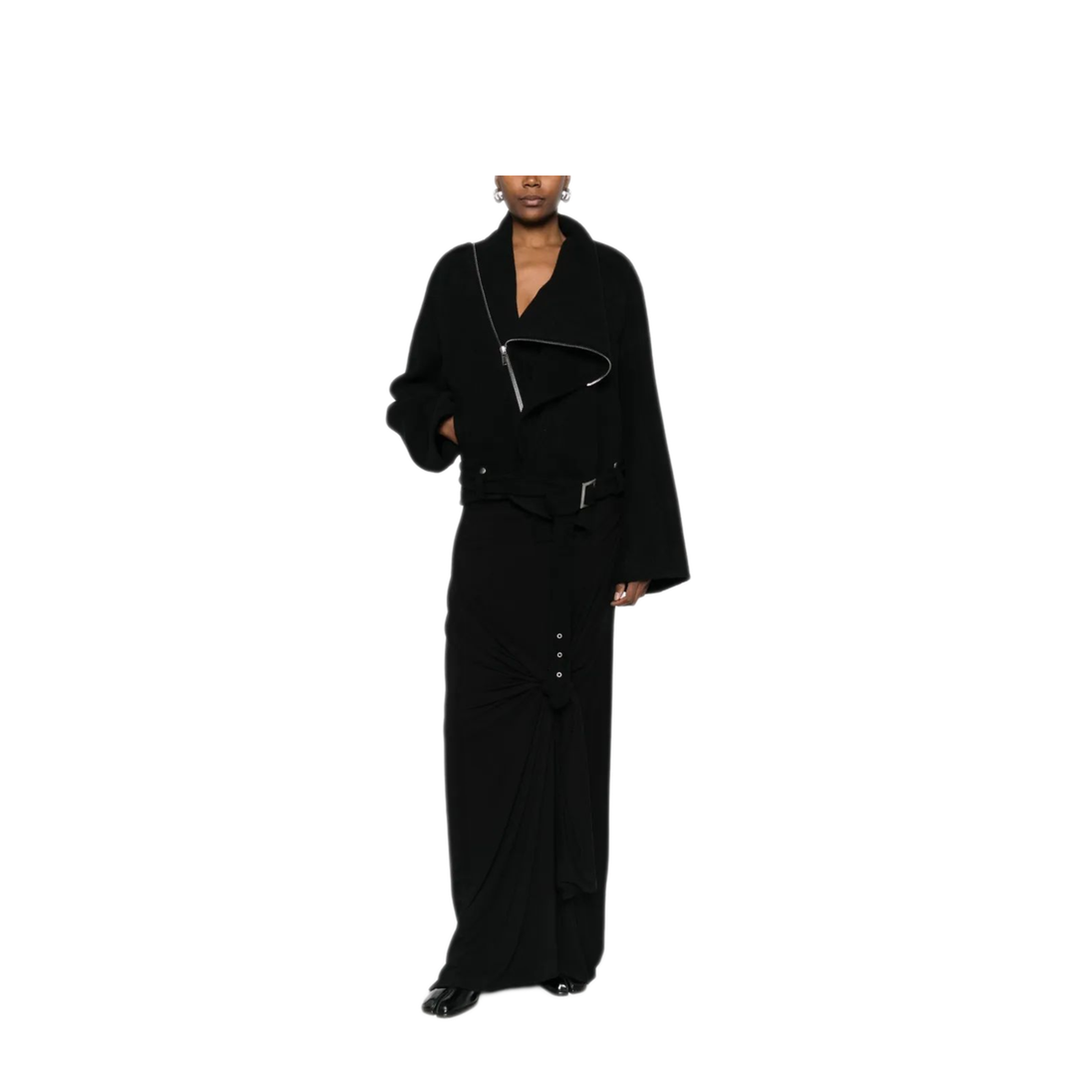 MAYFEYR - Rick Owens - Cropped Scarf Flight - RO02E4793DDR09