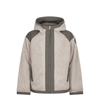 Wool Blend Reversible Bomber Jacket