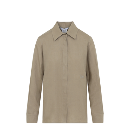 MAYFEYR - Max Mara - Linen M Logo Shirt - 2611111012600