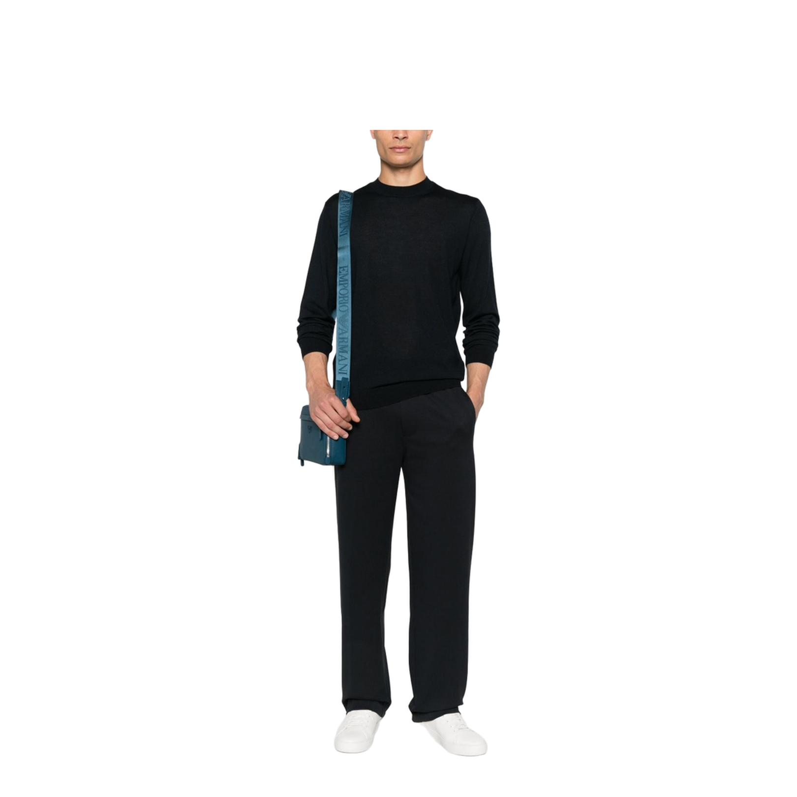 Jersey Trousers with Elasticated Waist