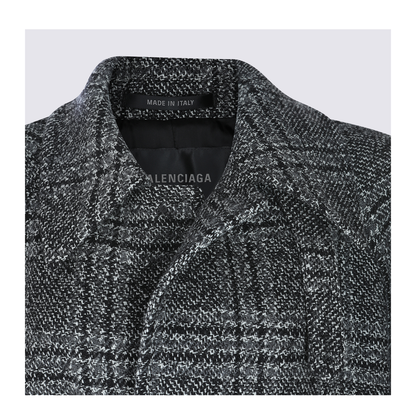 Grey One Layer Coat