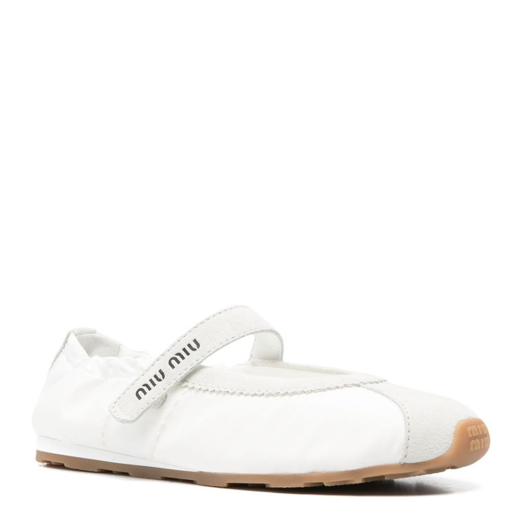MAYFEYR - Miu Miu - Flat Shoes White - 5F370ED7CF0009