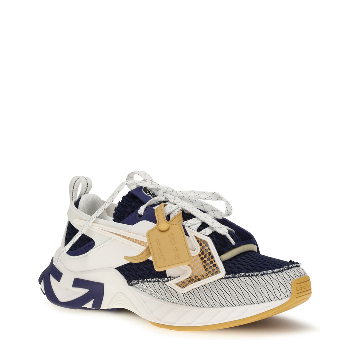 MAYFEYR - Off-White - M Space Memo Mesh Sneakers - OF05804806WHTORG