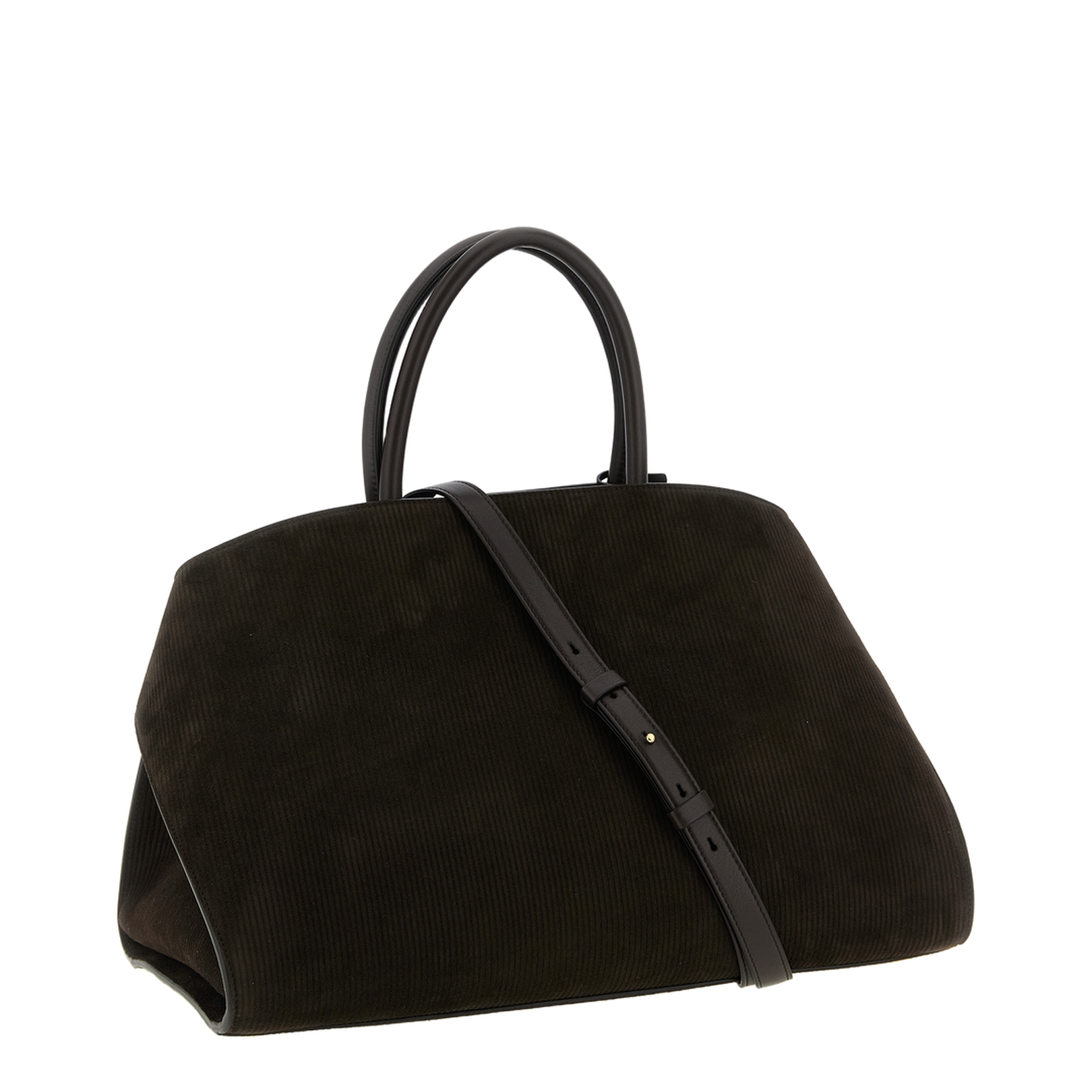 Hug Handbag in Printed Suede