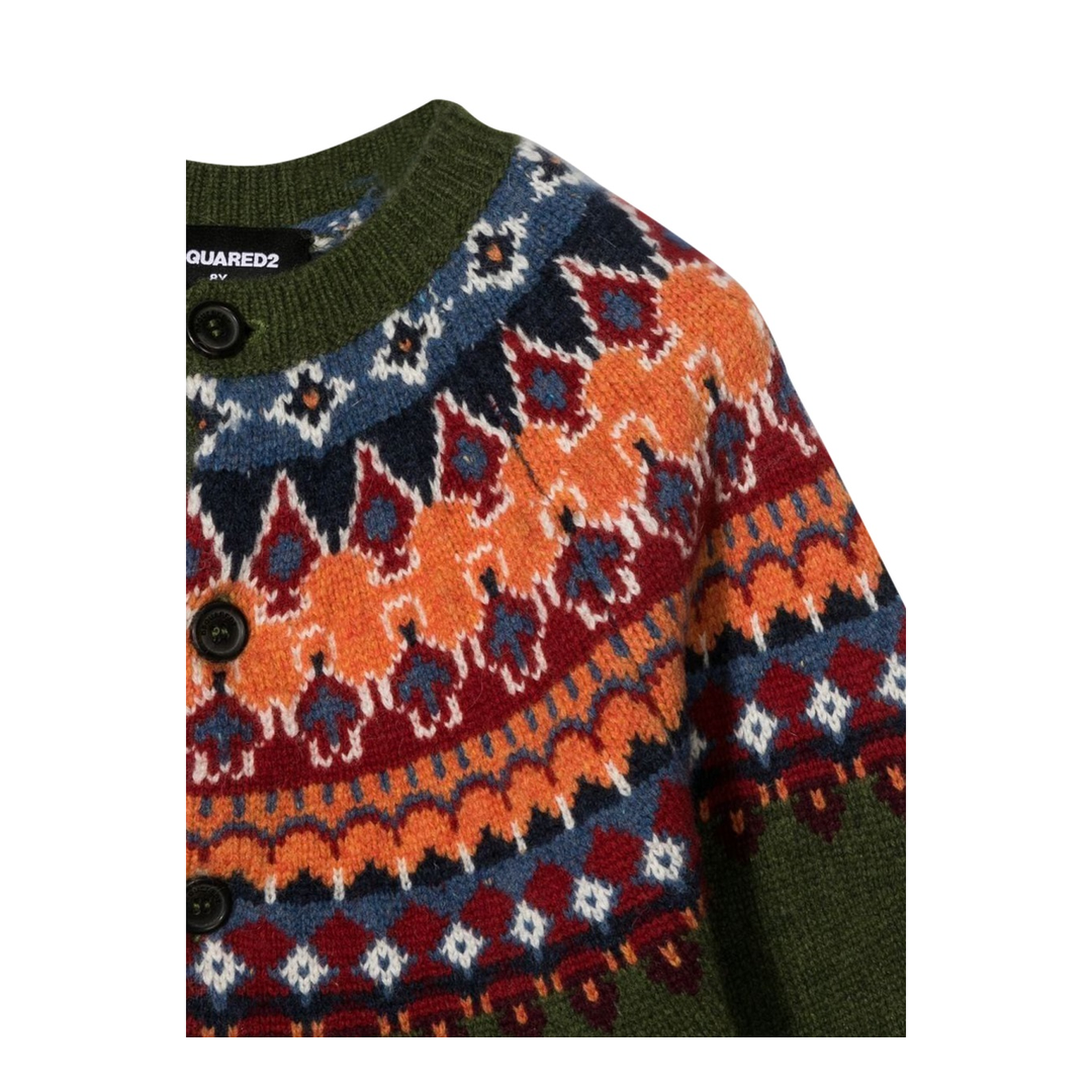 MAYFEYR - Dsquared2 - Cardigan With Buttons - DQ1205KD0A1HDQ523