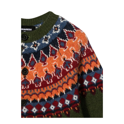 MAYFEYR - Dsquared2 - Cardigan With Buttons - DQ1205KD0A1HDQ523