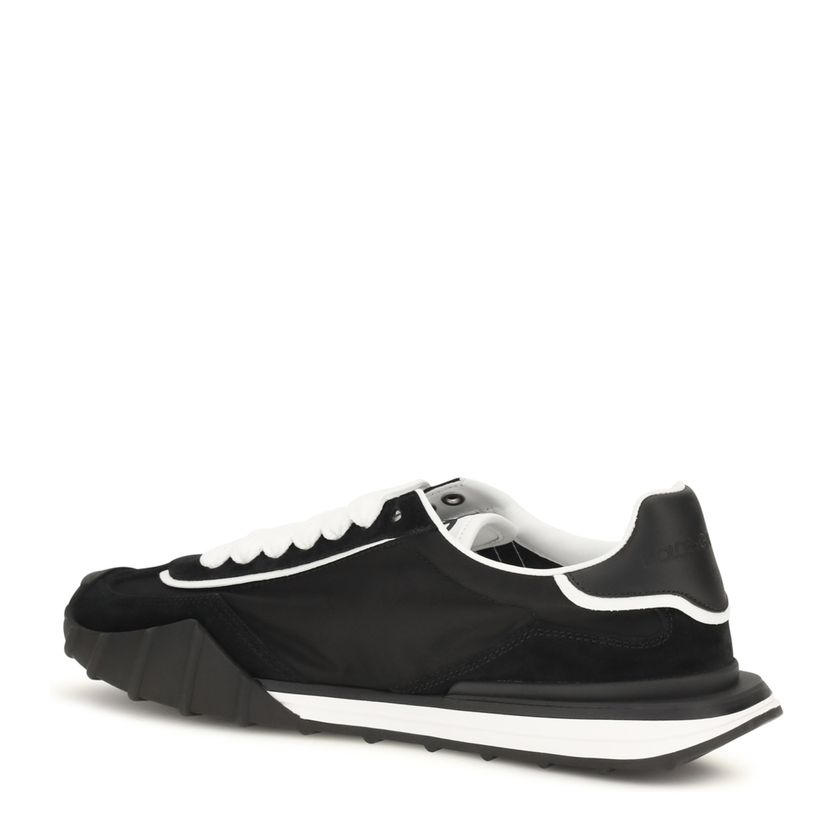 MAYFEYR - Dolce & Gabbana - Dg Logo Leather Sneakers - CS2384A08648B956