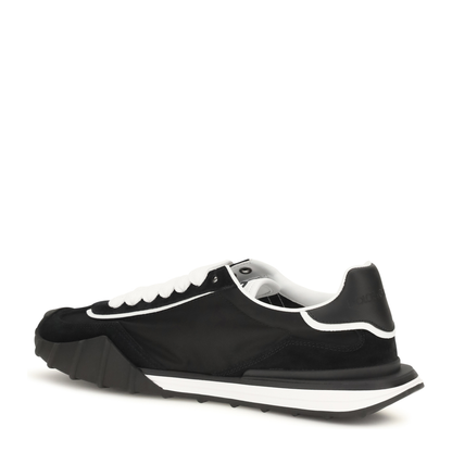 MAYFEYR - Dolce & Gabbana - Dg Logo Leather Sneakers - CS2384A08648B956
