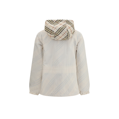 MAYFEYR - Burberry - Reversible Check Hooded Jacket - 8120624