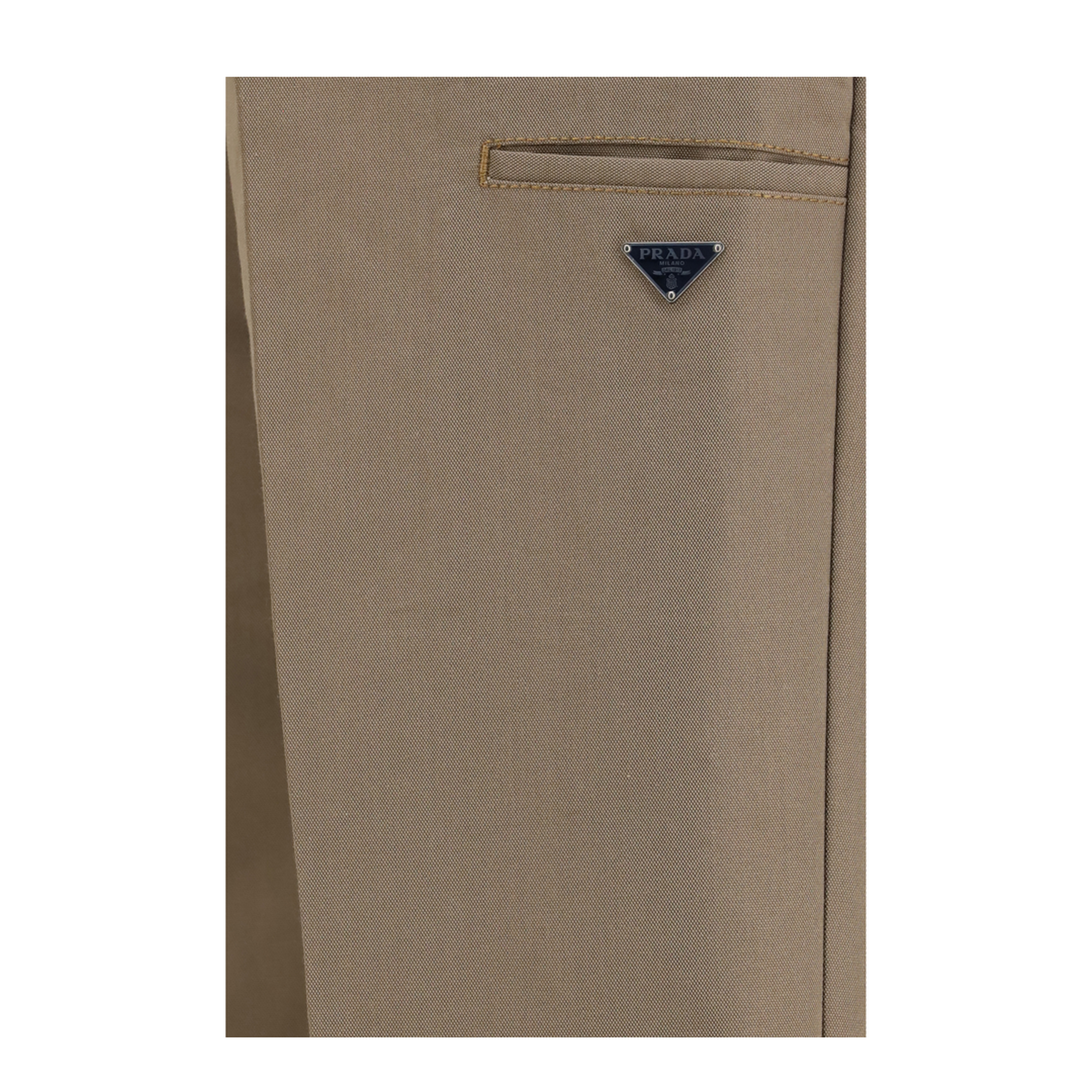 MAYFEYR - Prada - Technical Wide Leg Pants In Canvas - GEP272S1826287F0ADE