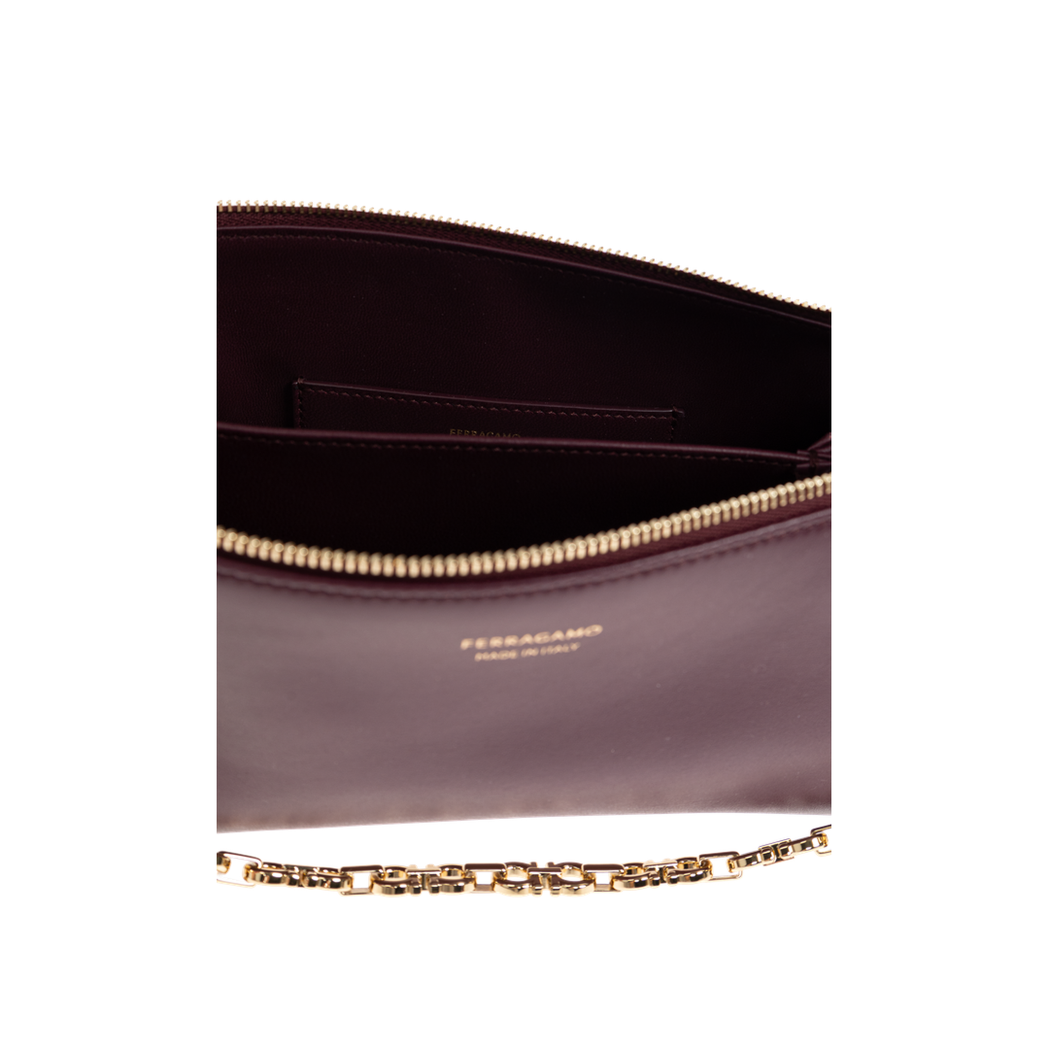 MAYFEYR - Ferragamo - Leather Shoulder Bag - 221076CROSSBODY790051PLUM