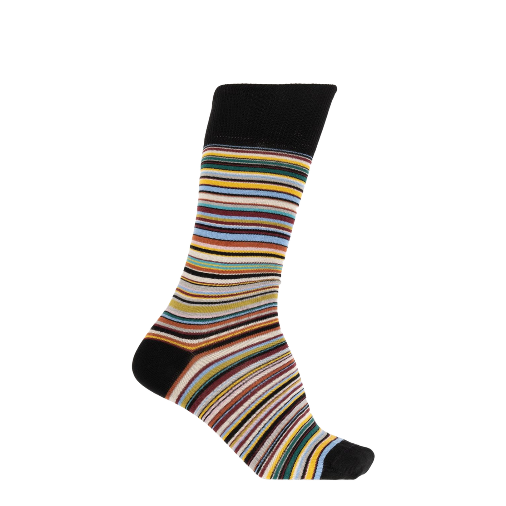6-Pack Mixed Artist Stripe Cotton Socks