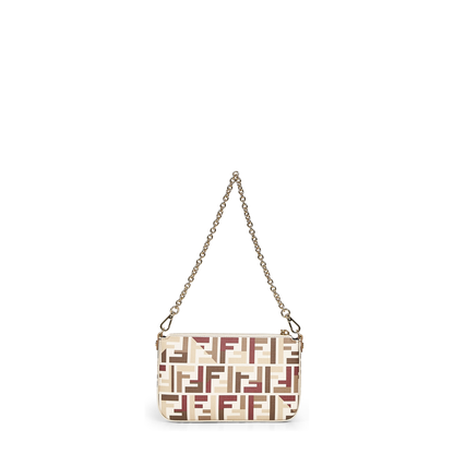 Baguette Ff fabric Pouch - Multicolour