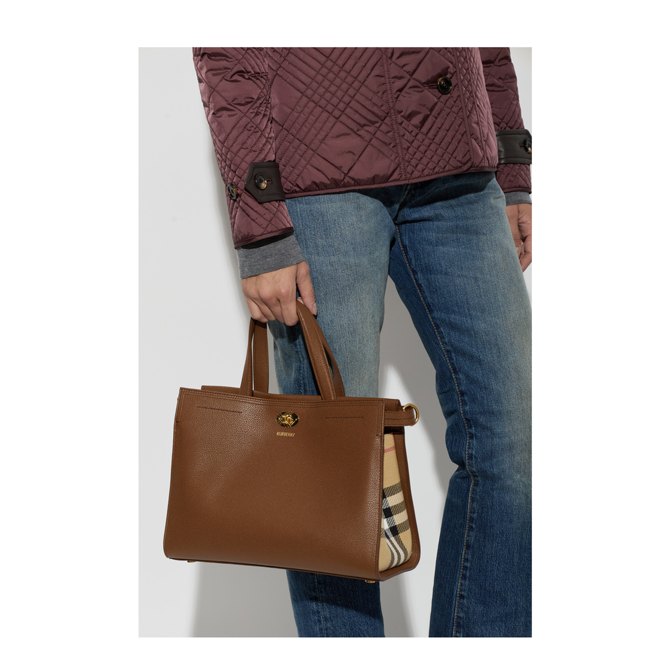 MAYFEYR - Burberry - Cotswolds Small Bag - 8129061B8630HAZEL