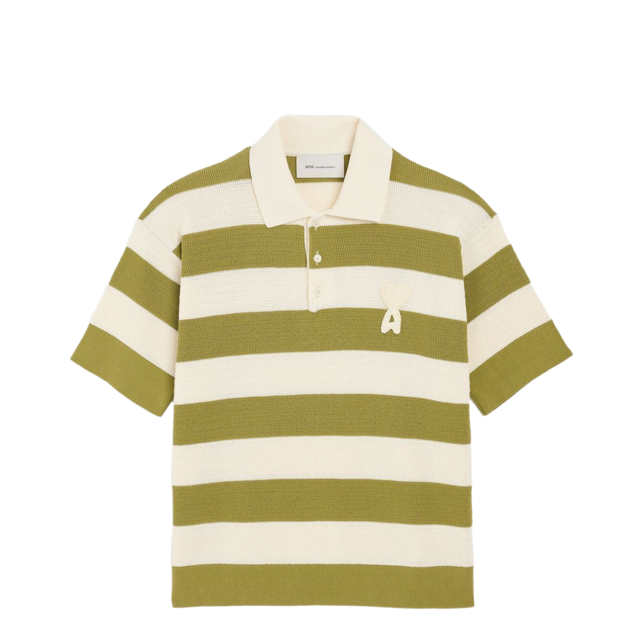 MAYFEYR - Ami Paris - Polo With Patch Logo - HPL432KN0153A152