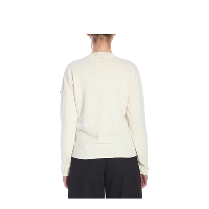 White Wool Sweater