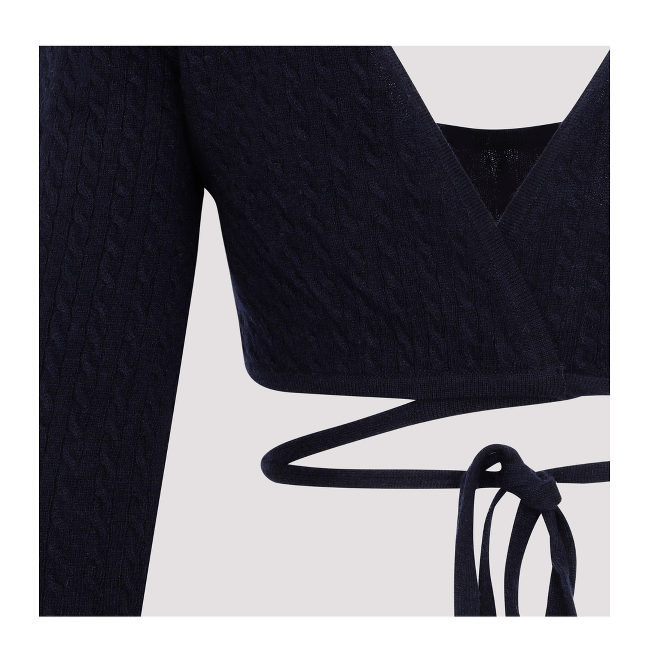 MAYFEYR - Patou - Wrap Knitted Top - KN1228041697E