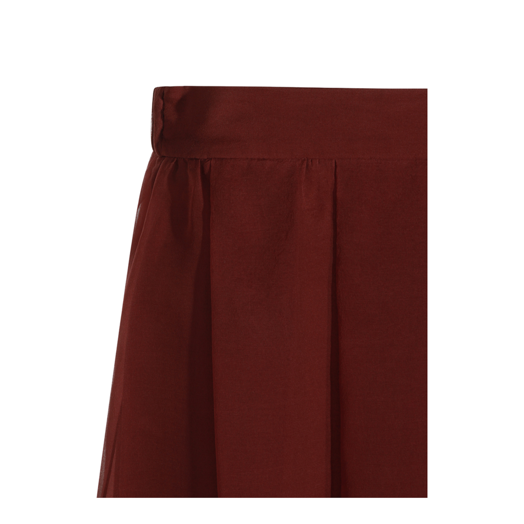 MAYFEYR - Brunello Cucinelli - Red Silk Skirt - MP940G4096C9813