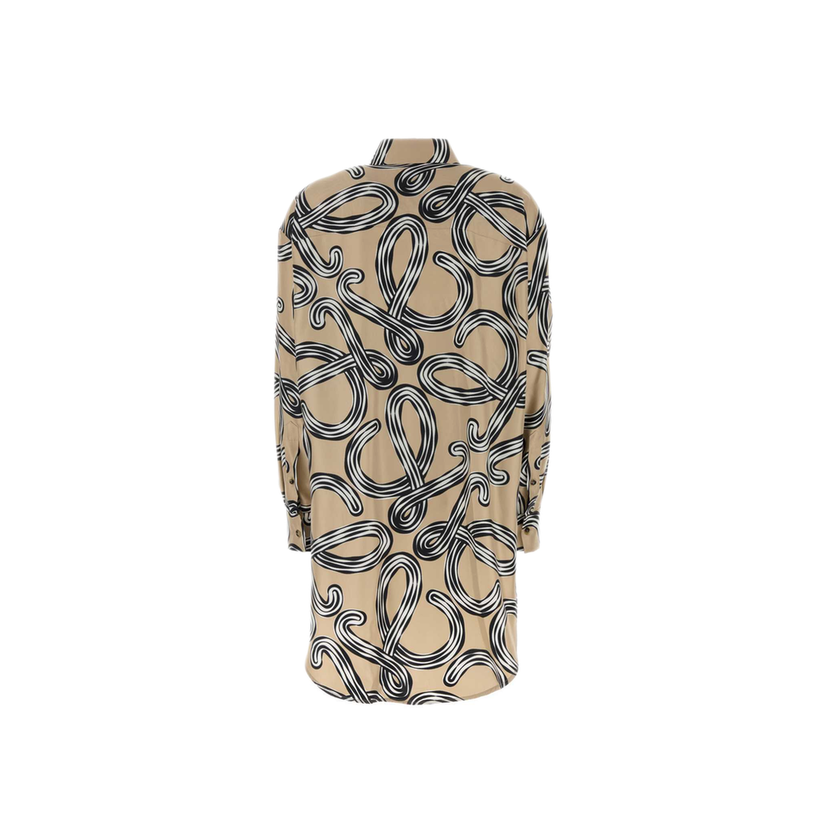 MAYFEYR - Loewe - Printed Silk Paula S Ibiza Shirt - S616Y05X74BEIGEBLACK