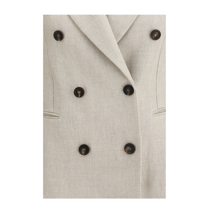 MAYFEYR - Brunello Cucinelli - Button Herringbone Blazer - MH5287413