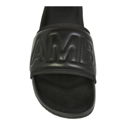 MAYFEYR - AMBUSH - Leather Slide Sandals - BMIC001S21LEA0011010