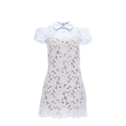 MAYFEYR - Self Portrait - Lace Mini Dress - RS26171SBLBLUE