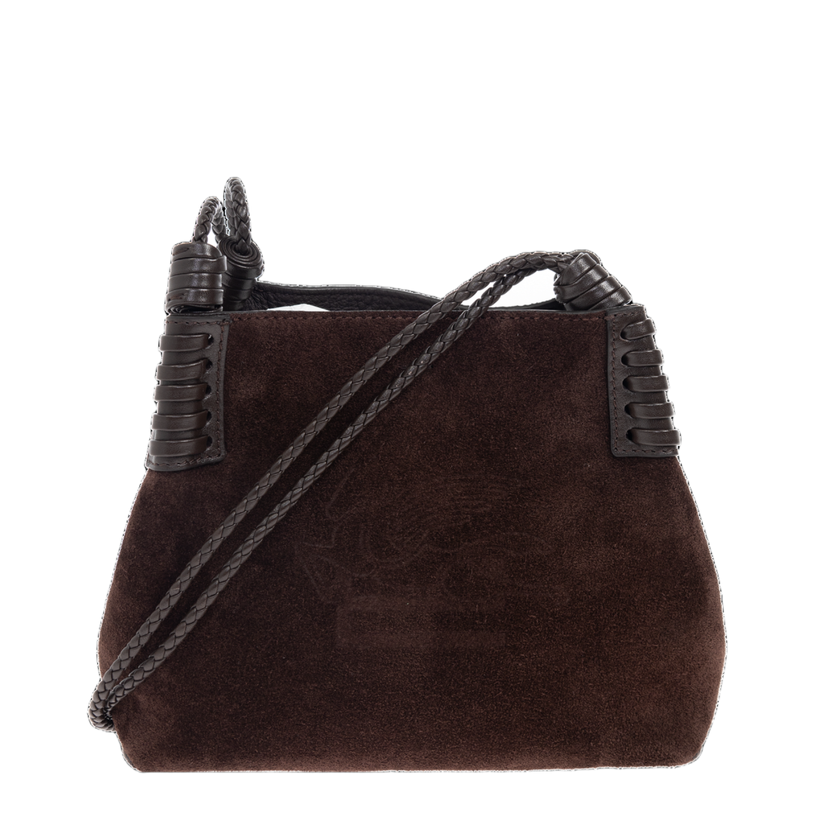 Mini Libra Tote Bag in Suede