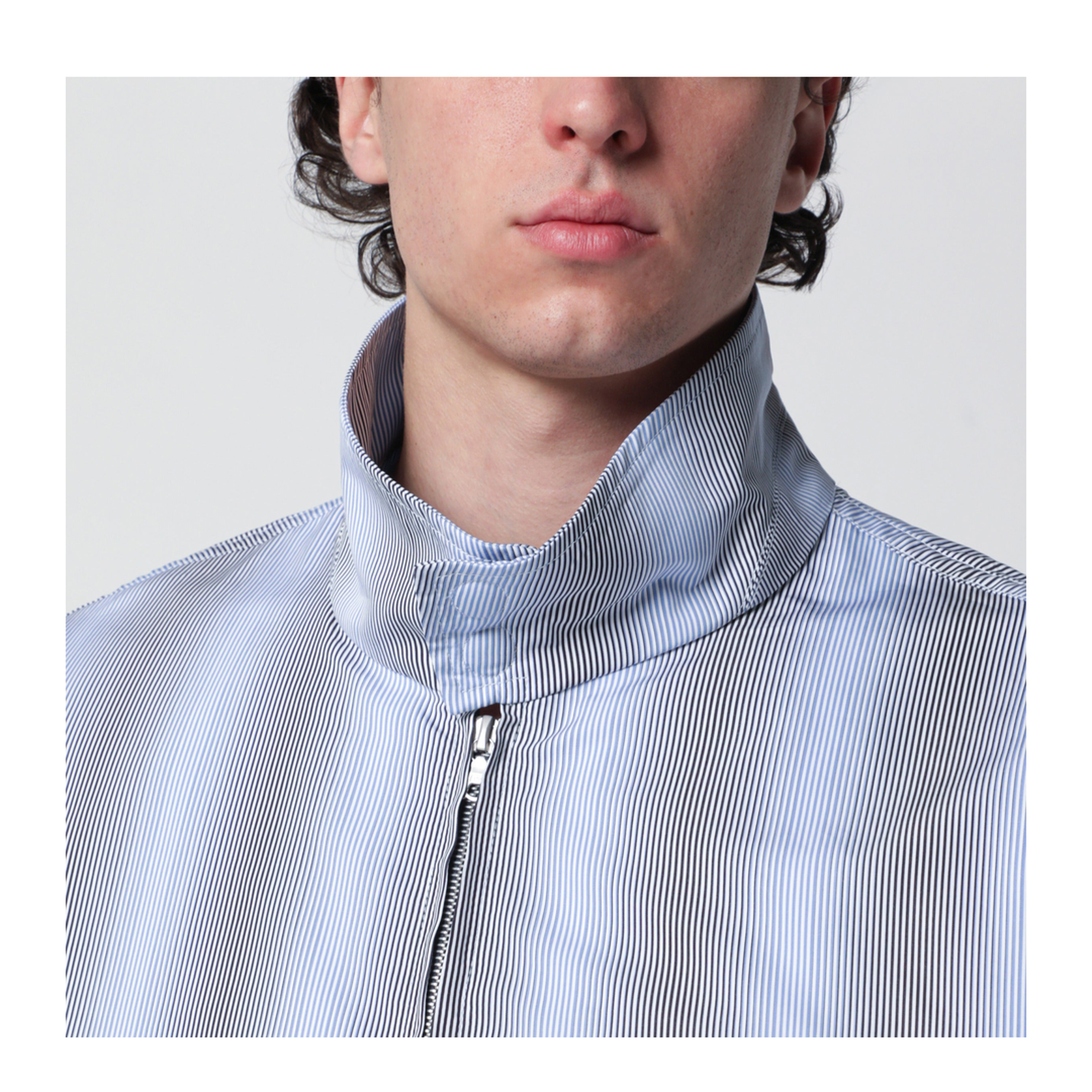 MAYFEYR - Dries Van Noten - Textured Striped Zip Jacket - 205283063504