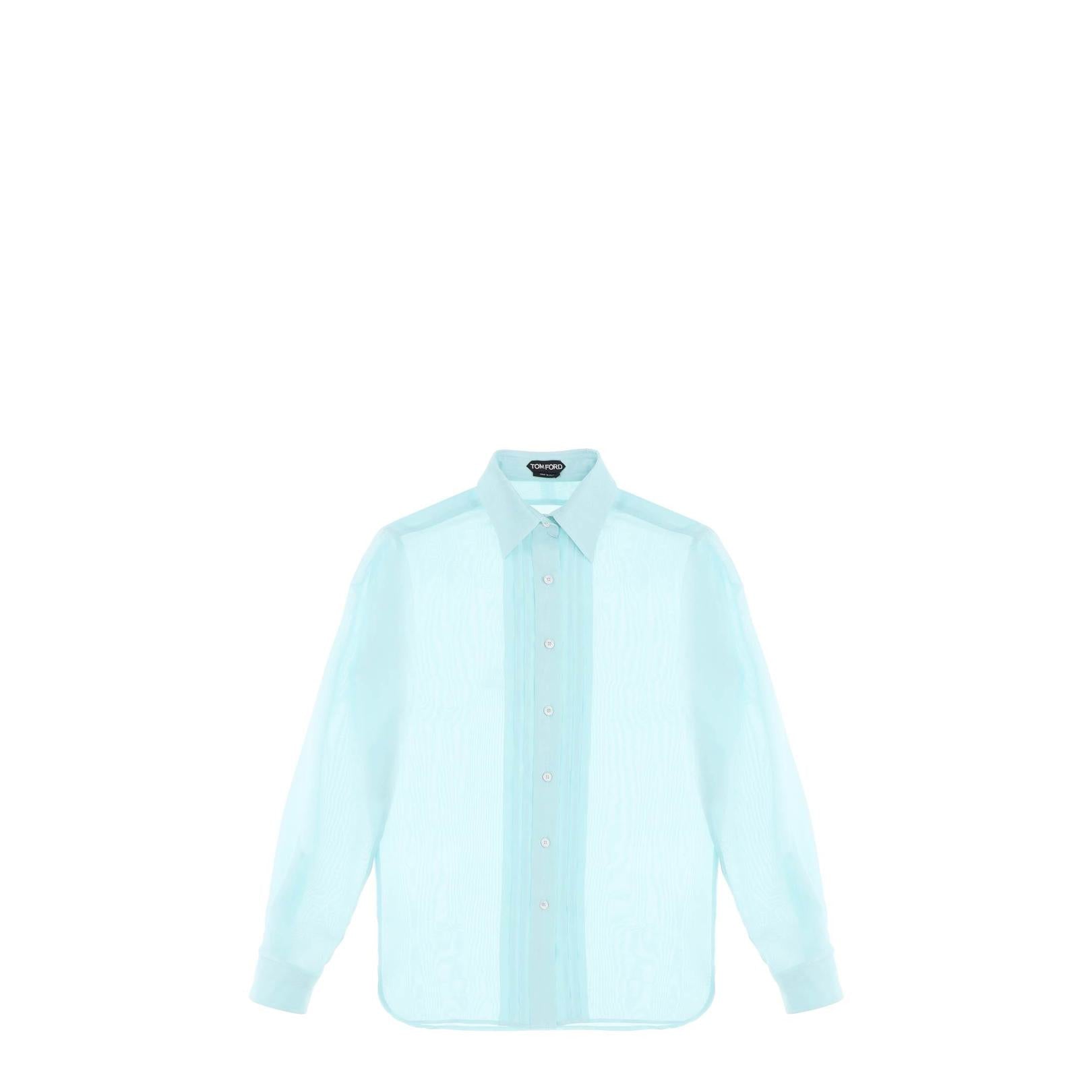 Tom Ford silk shirt with plastron