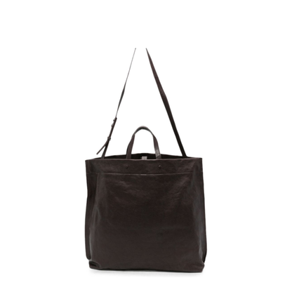 MAYFEYR - LIHANN GEORGE - Matti Brown Leather Tote Bag - MATTI8003222