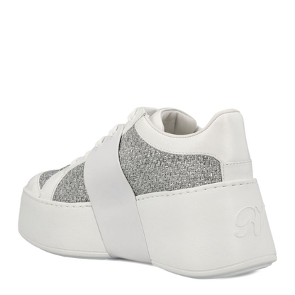 Skate Sneakers in Lurex