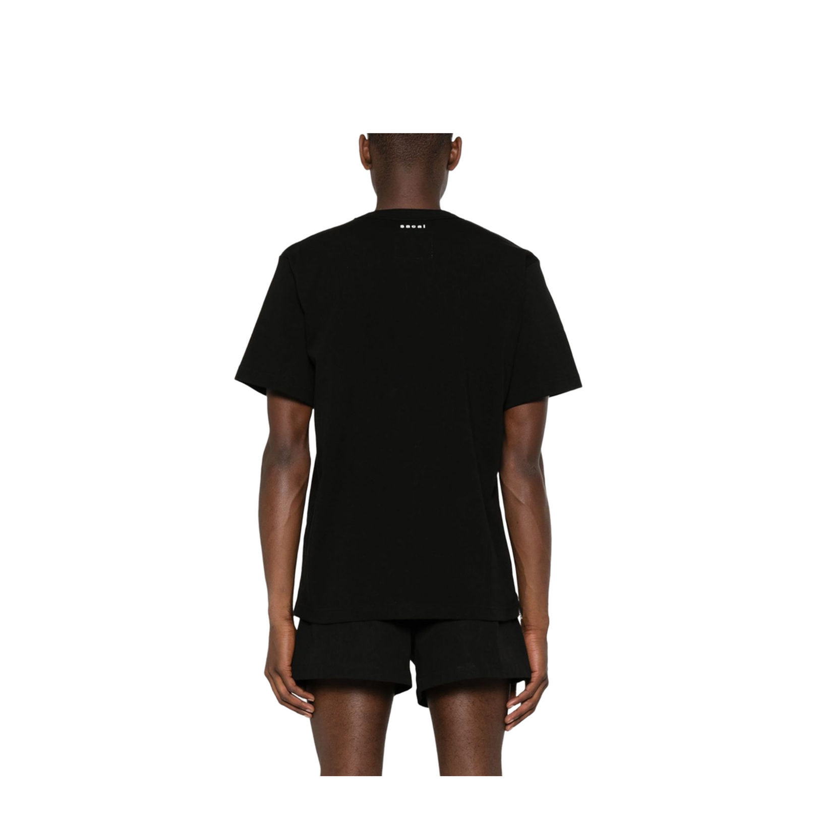Cotton T-Shirt in Black