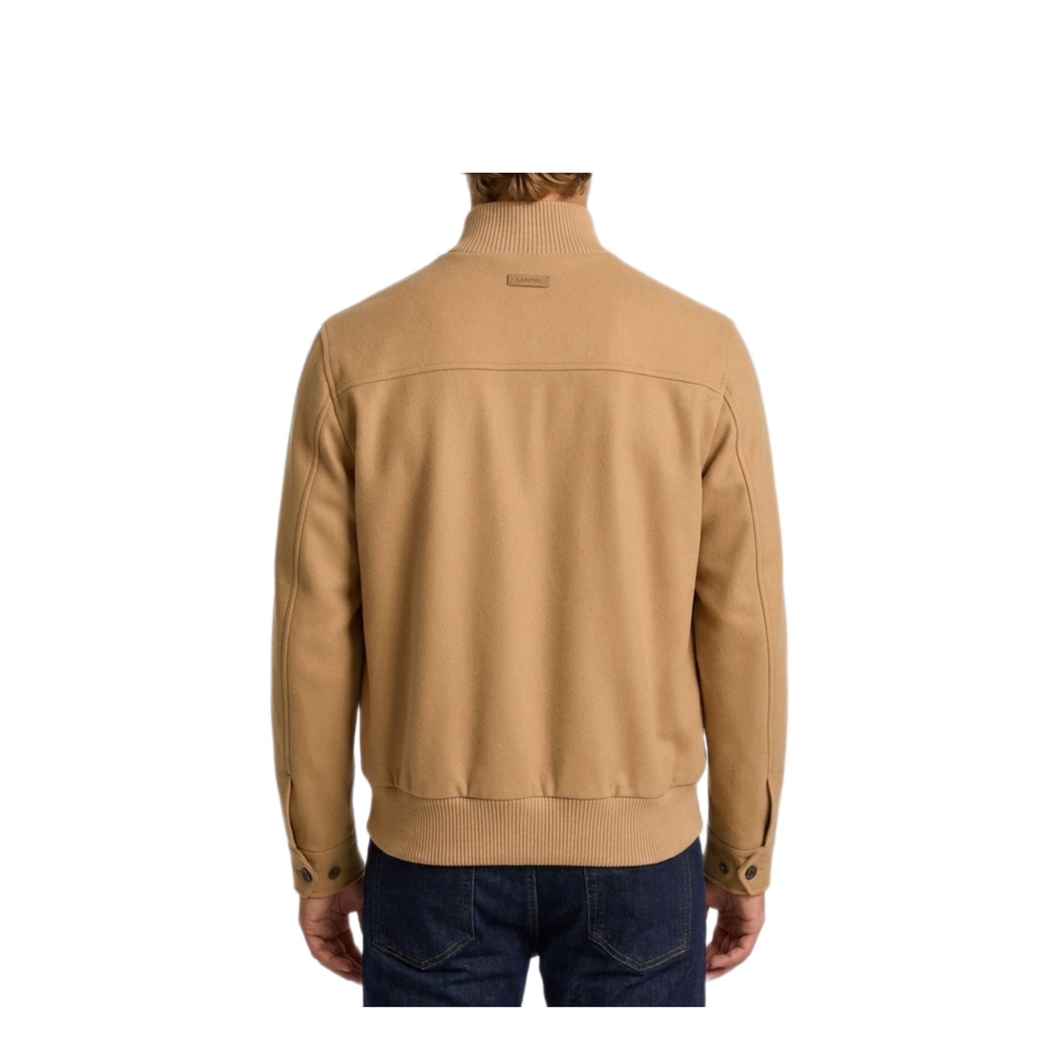 MAYFEYR - Lardini - Camel Sponge Bomber Jacket - ACSPONGEACSP67642300