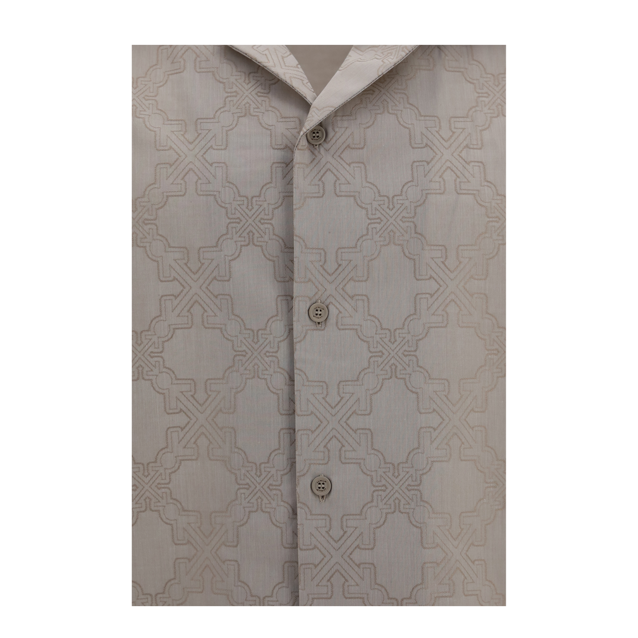 MAYFEYR - Off-White - Arrow Monogram Shirt - OMGG01QF26FAB00400