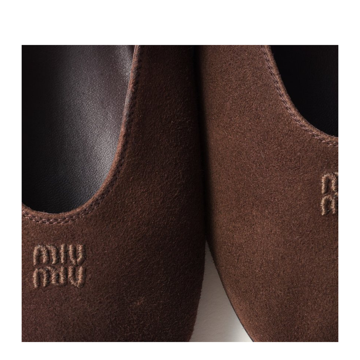 MAYFEYR - Miu Miu - Ballerine Camoscial Shoes - 5F625EF005008F0003