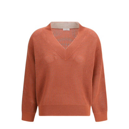 MAYFEYR - Brunello Cucinelli - Cashmere Net Sweater - M12205102CPD81