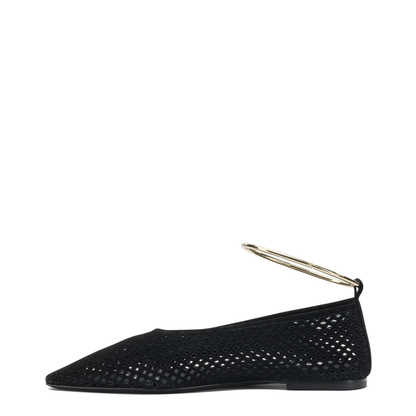 MAYFEYR - Jil Sander - Suede Perforated Ballet Flats - J15WZ0038P7587001