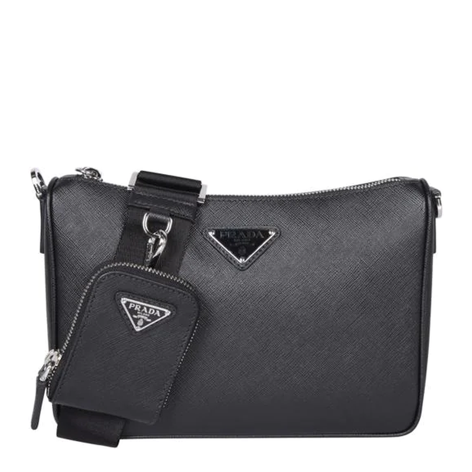 Saffiano Travel Shoulder Bag