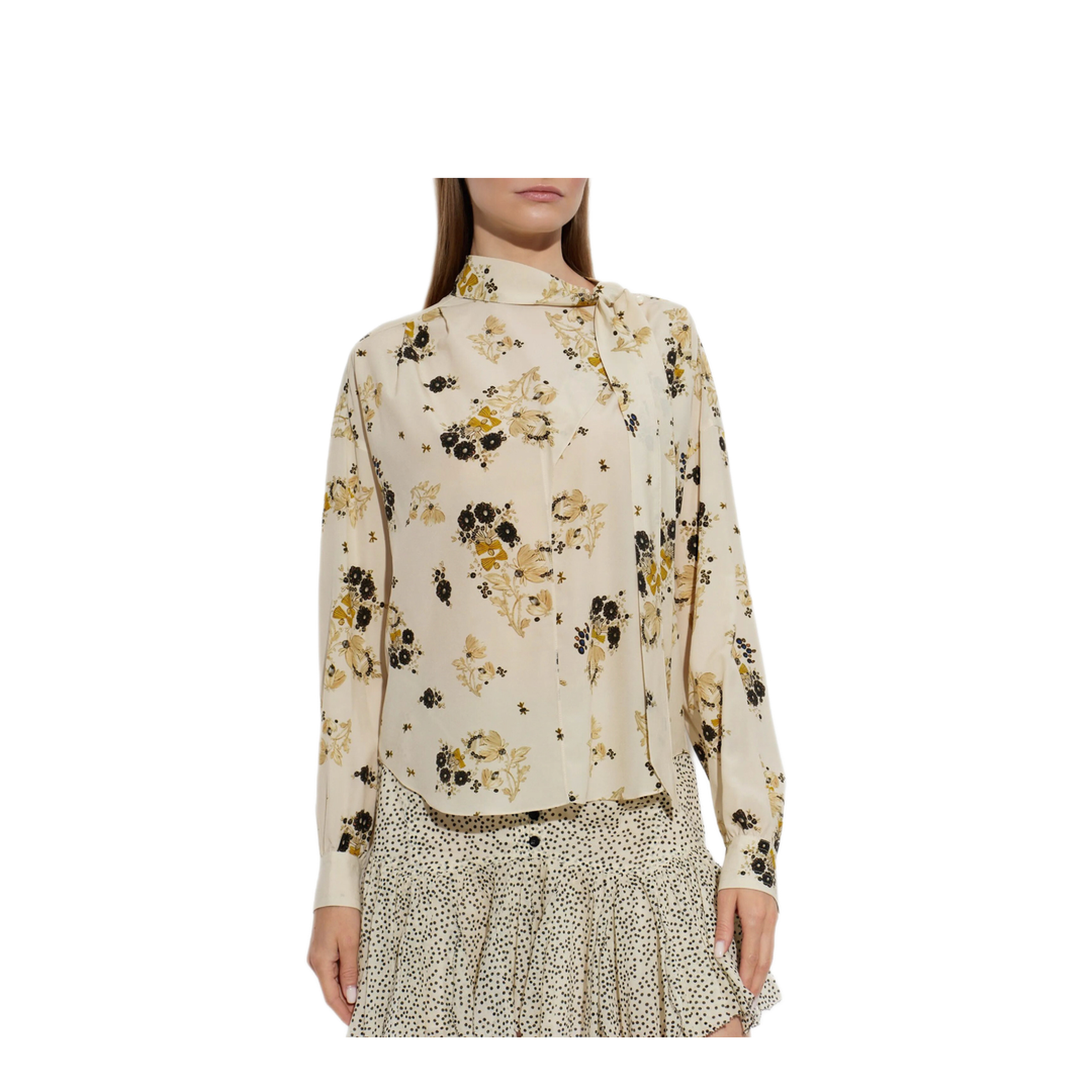 MAYFEYR - Isabel Marant - Printed Silk Blouse - HT0896FAD3J07I