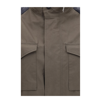 MAYFEYR - Sacai - Nylon And Cotton Jacket With Three-Quarter Sleeves - 2608576