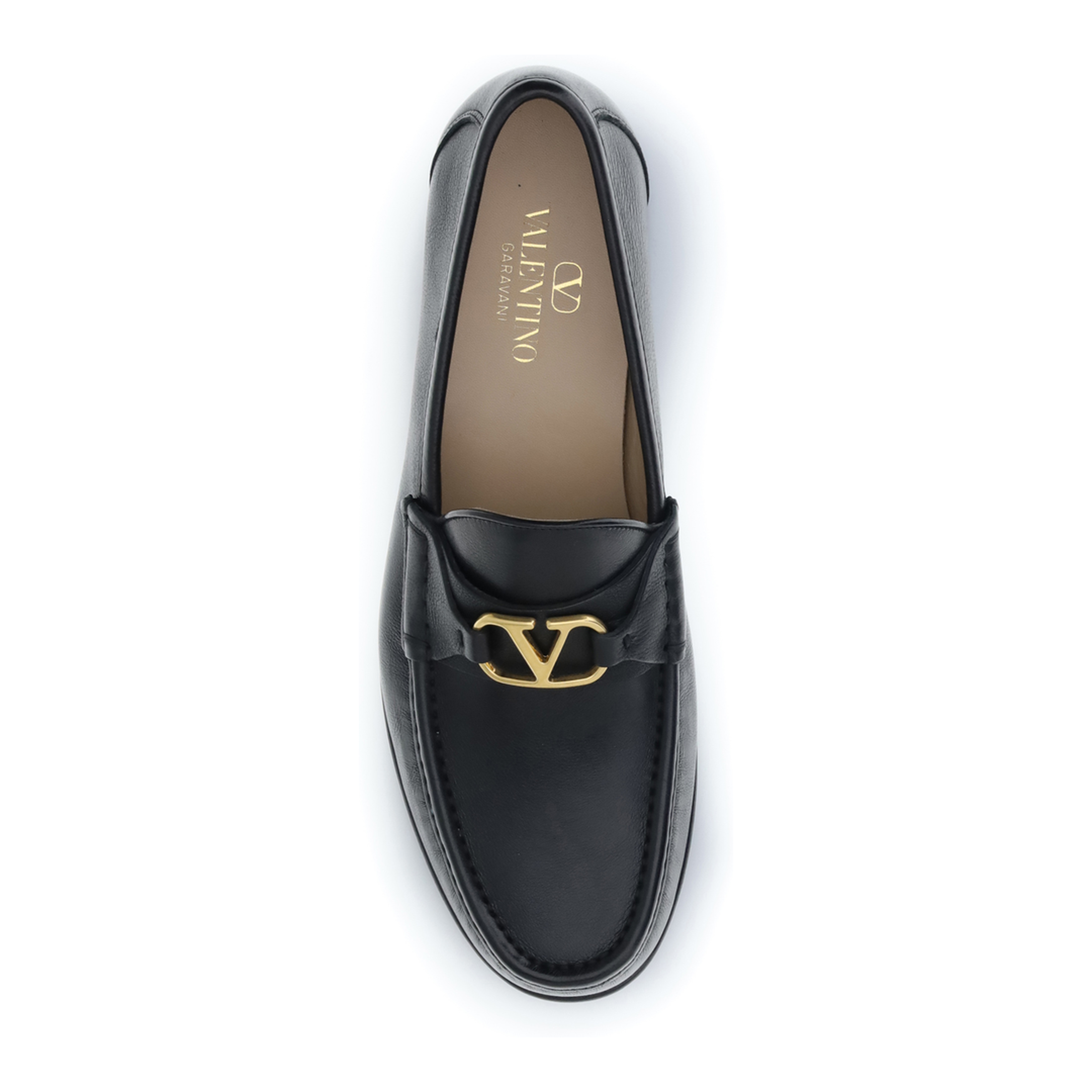 MAYFEYR - Valentino - Signature Vlogo Loafers - 8Y2S0J68MIL0NO