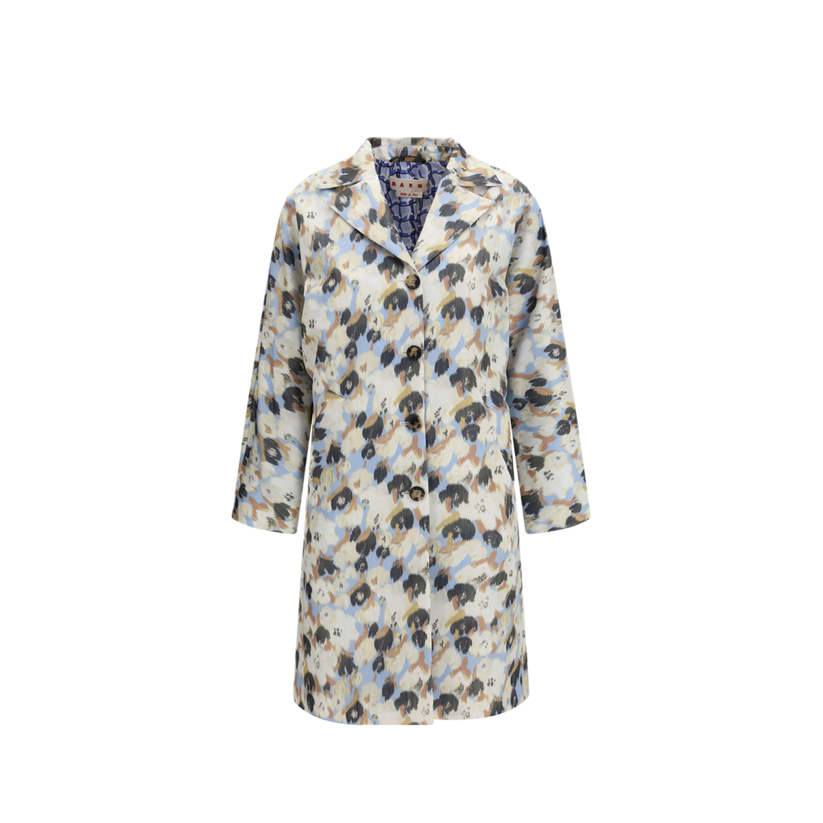 MAYFEYR - Marni - Printed Button Parka Coat - CPMA0266BQUTP812JQB21