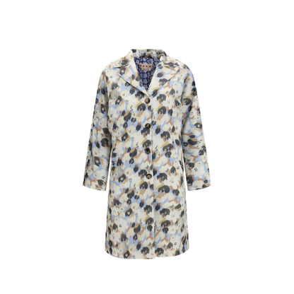 MAYFEYR - Marni - Printed Button Parka Coat - CPMA0266BQUTP812JQB21
