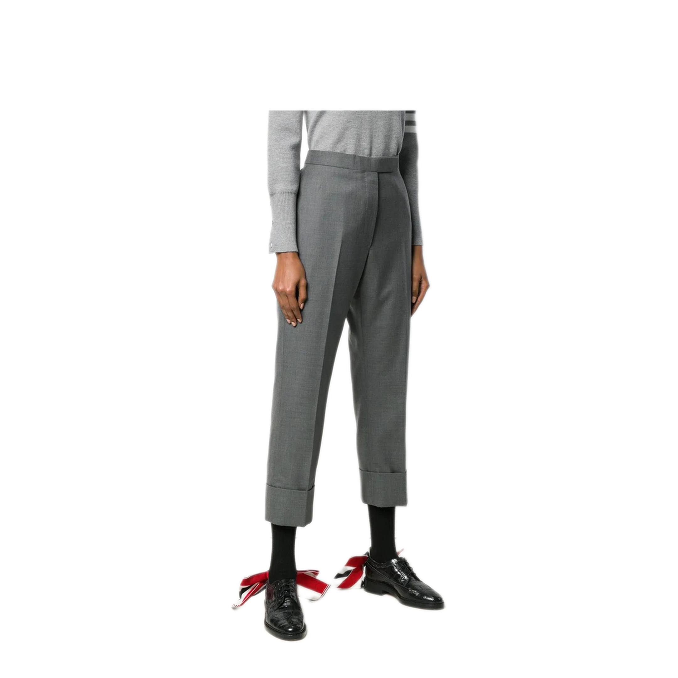 MAYFEYR - Thom Browne - Classic Backstrap Trouser - Fit 1 - In Super 120’S Twill - FTC337A00626035