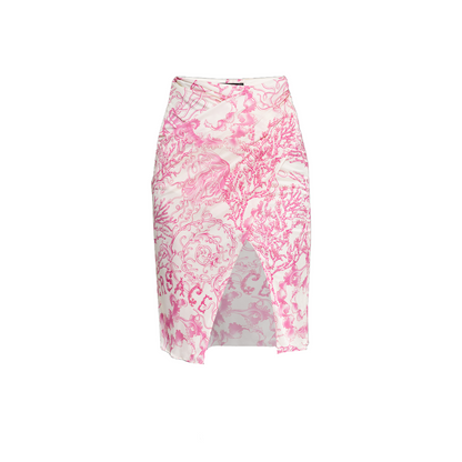 Midi Pleated Skirt Underwater Barocco