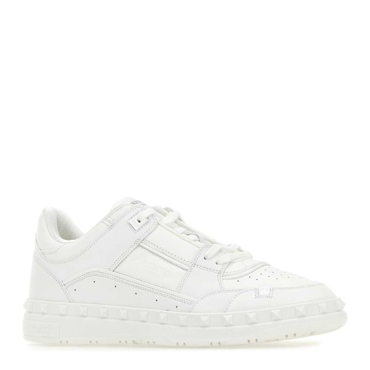 MAYFEYR - Valentino - White Leather Freedots Sneakers - 6Y2S0H43RDG0BO
