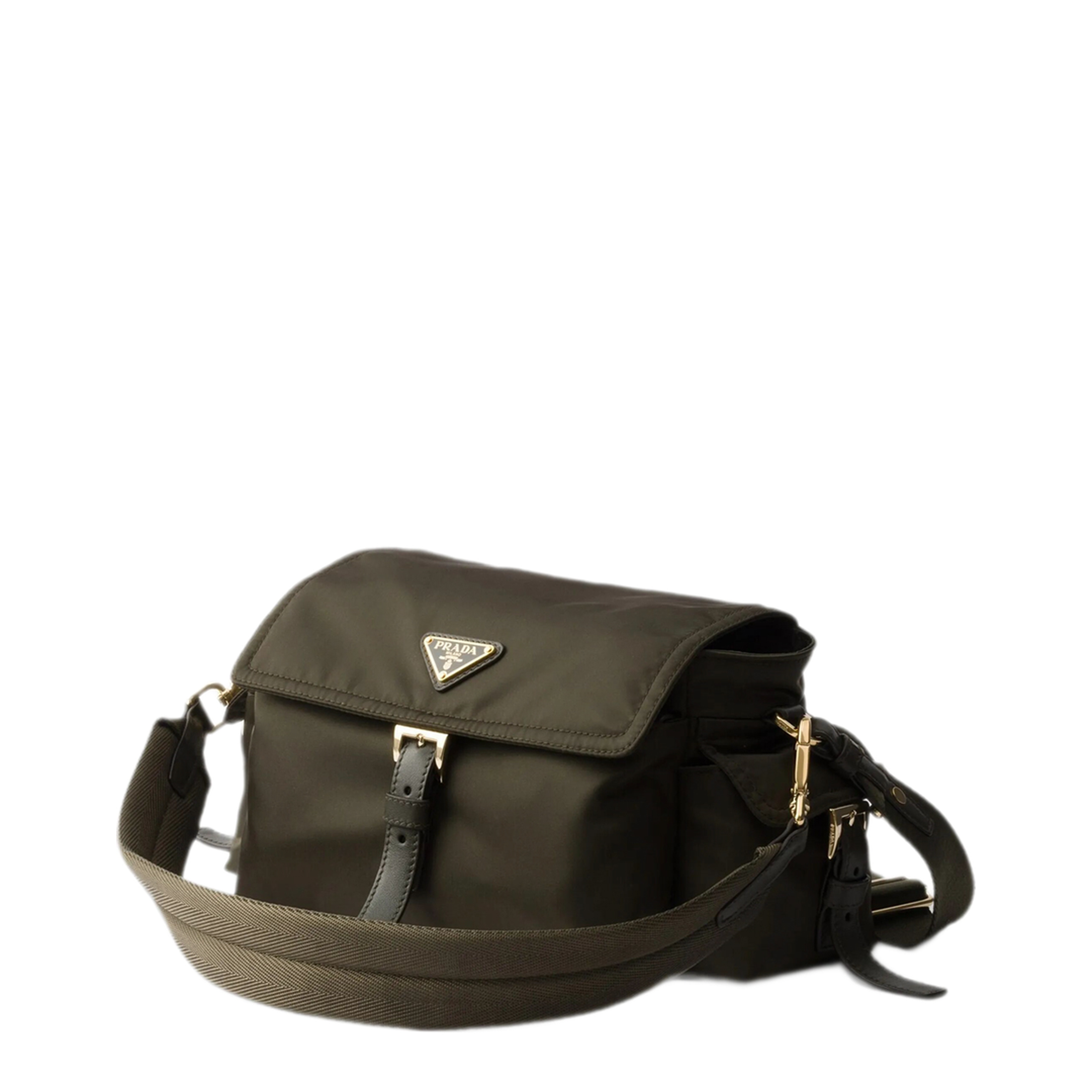 MAYFEYR - Prada - Explore Medium Re-Nylon Shoulder Bag With Flap - 1BD394VNOORDLNF05VI
